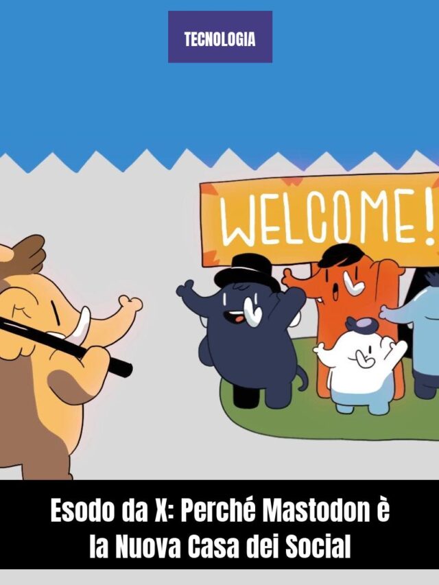 Esodo da X: Perché Mastodon è la Nuova Casa dei Social
