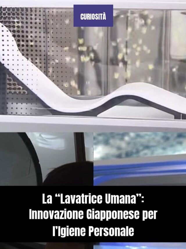 La “Lavatrice Umana”: Innovazione Giapponese per l’Igiene Personale