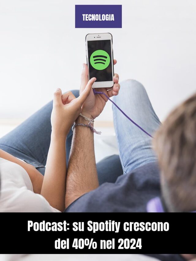 Podcast: su Spotify crescono del 40% nel 2024